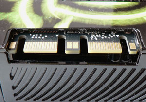 XFX GeForce GTX 280 1 Gb sli connector